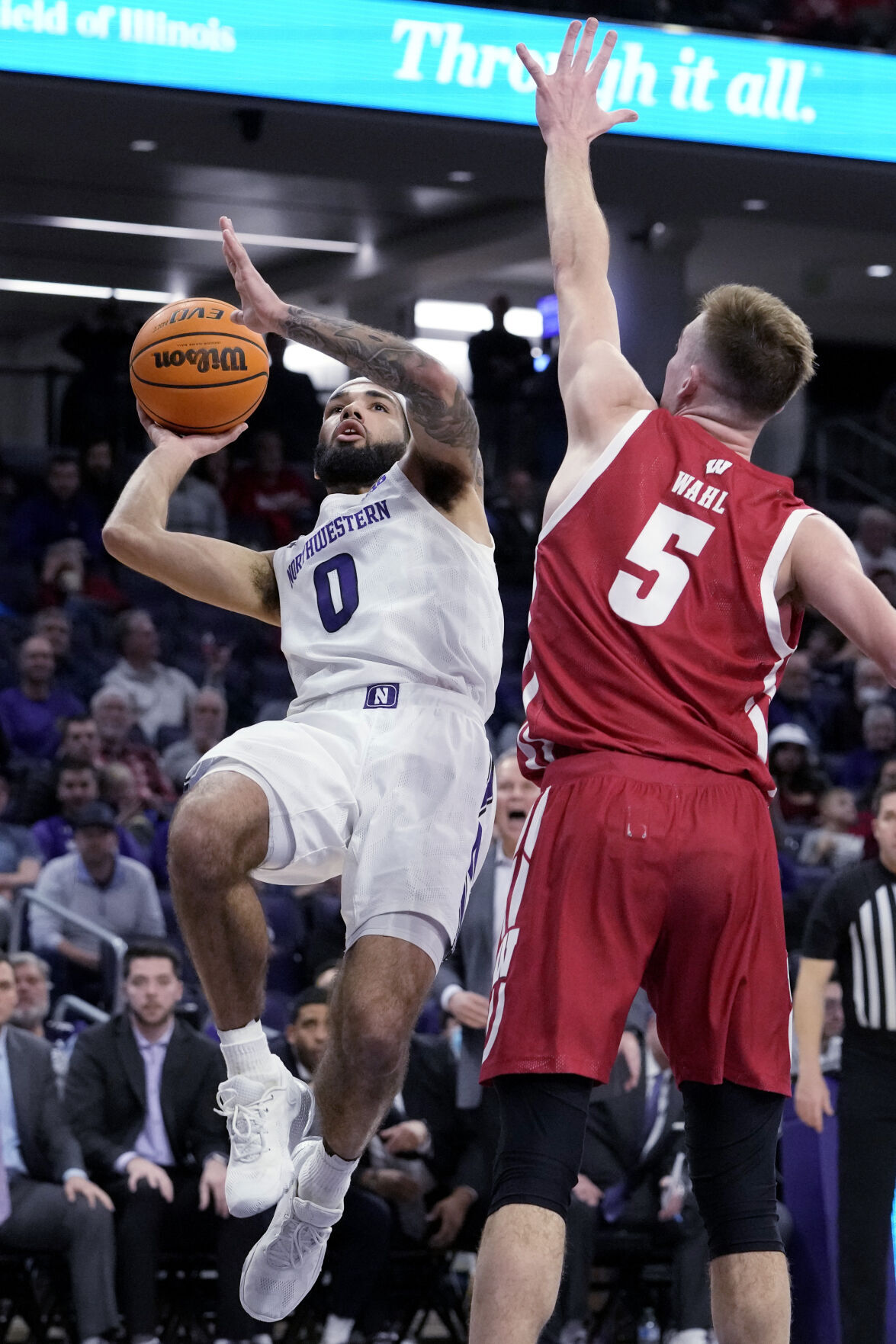 Wisconsin Northwestern Basketball